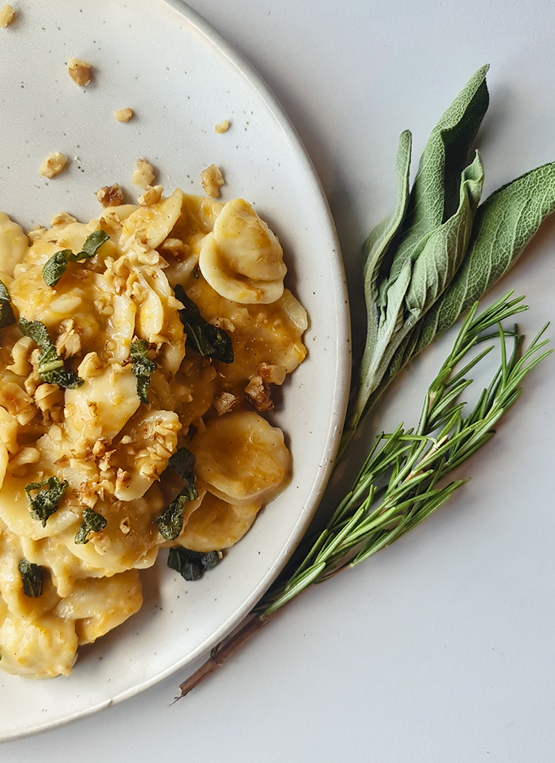 Cozy Autumn Recipe: Risotto-style Pumpkin & Gorgonzola Pasta